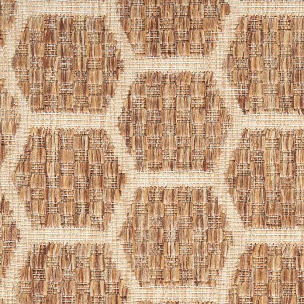 Nourison Twist Reversible 4&#39; x 6&#39; Natural Indoor/Outdoor Area Rug, , large