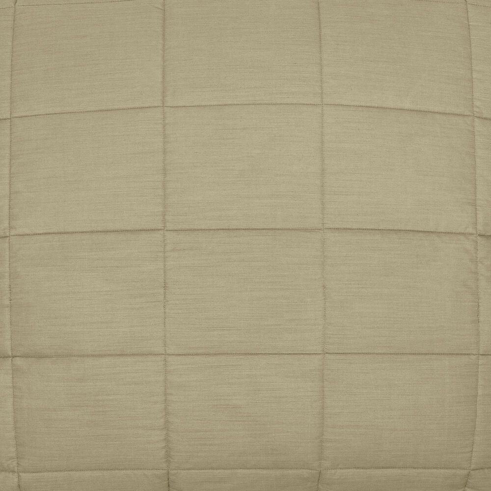 Ann Gish Slub Tencel 3-Piece King Quilted Coverlet Set in Olive, , large