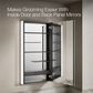Kohler Maxstow 22" x 40" Lighted Medicine Cabinet in Dark Anodized Aluminum, , large