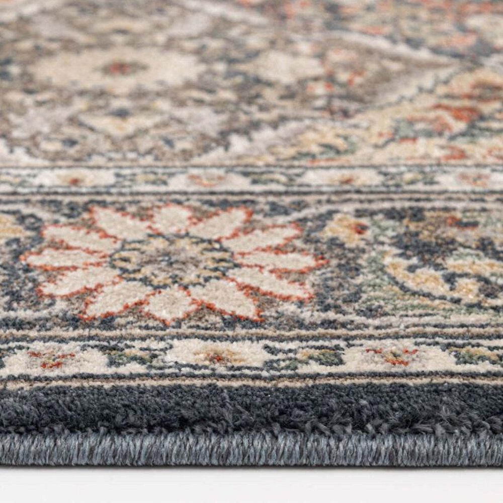 Central Oriental Montville Noriani 5&#39; x 7&#39;3&quot; Vintage Blue and Multicolor Area Rug, , large