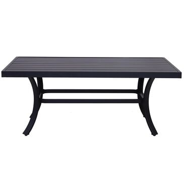 Gathercraft Charlotte 48x28 Coffee Table in Black, , large