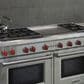 Wolf 60" Double Gas Range in Stainless Steel, , large