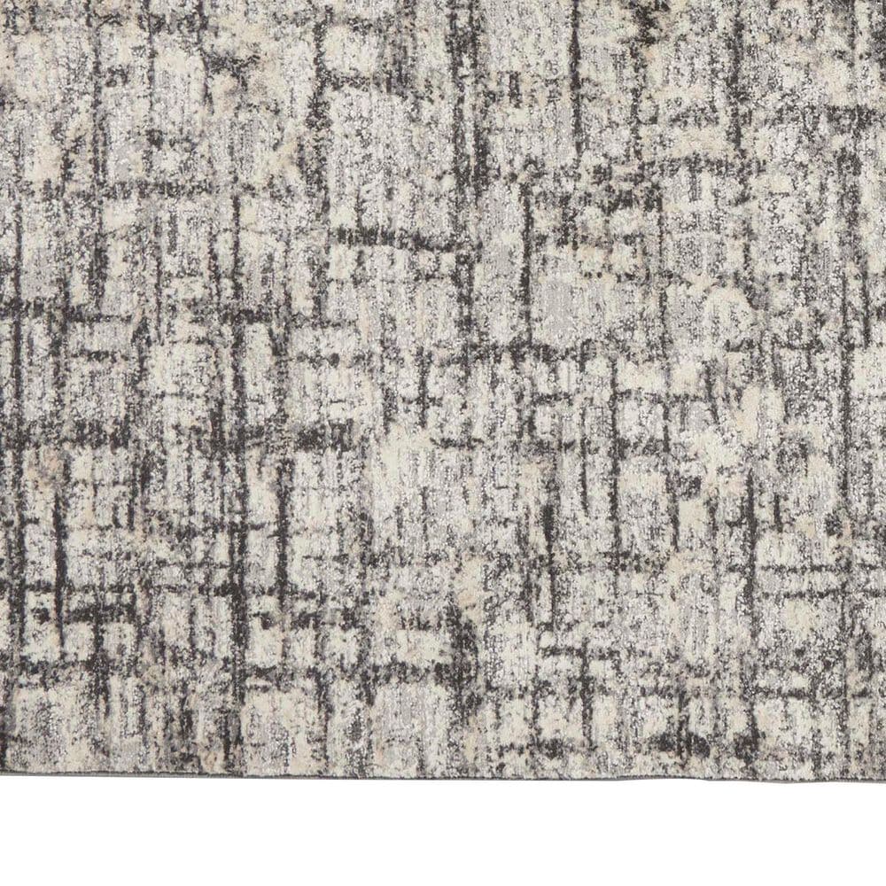 Nourison Rush 10&#39; x 14&#39; Ivory and Grey Area Rug, , large