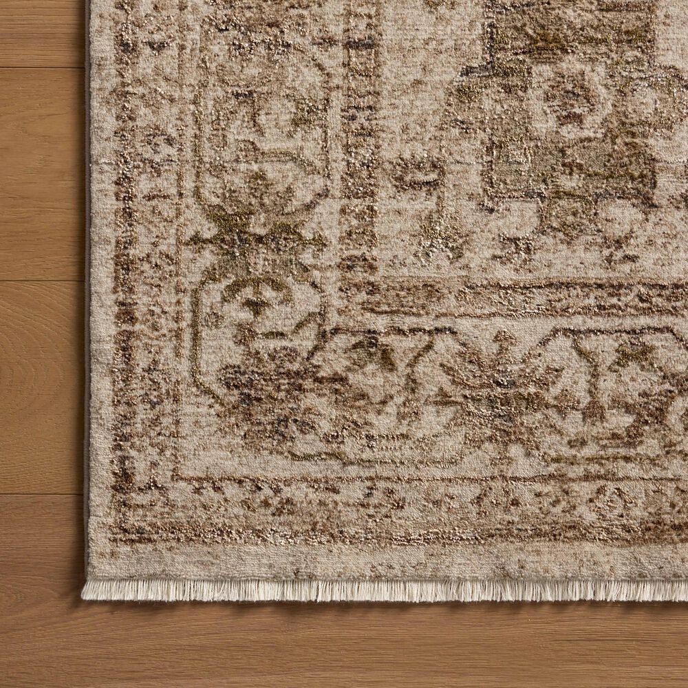 Loloi Haywood Ivory and Taupe 3&#39;6&quot; x 5&#39;7&quot; Area Rug, , large