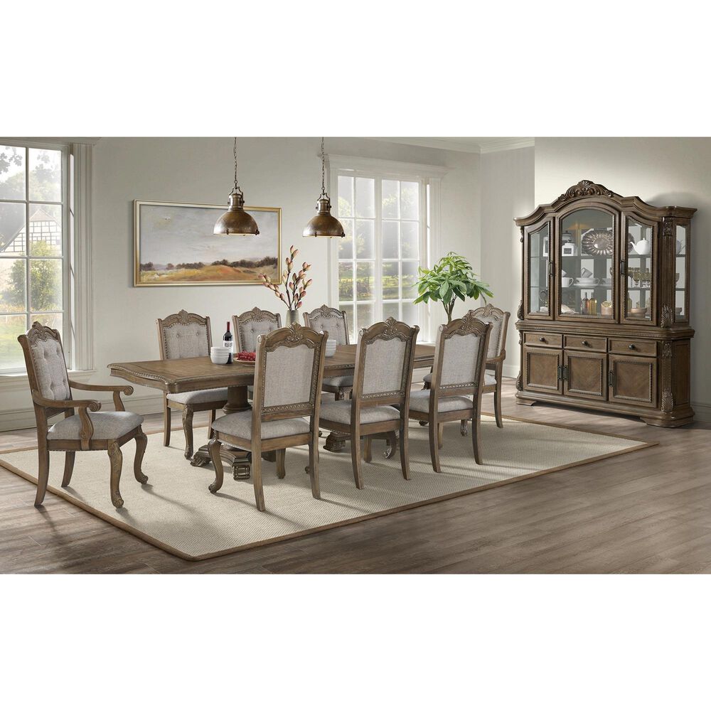Mayberry Hill Madison Park 7 Piece Dining Set in Walnut, , large