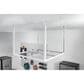 Gladiator 4" x 4" Overhead GearLoft Storage Rack in White, , large