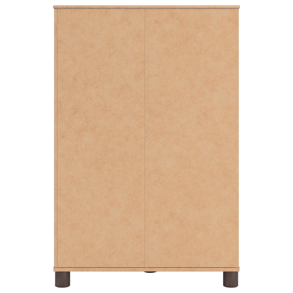 Ashley Pamytta 5-Drawer Dressing Chest in Rich Brown, , large