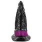 The Gerson Company 9.75"H Battery-Operated Lighted Spinning Smoky Water Globe Witch Hat in Black, , large