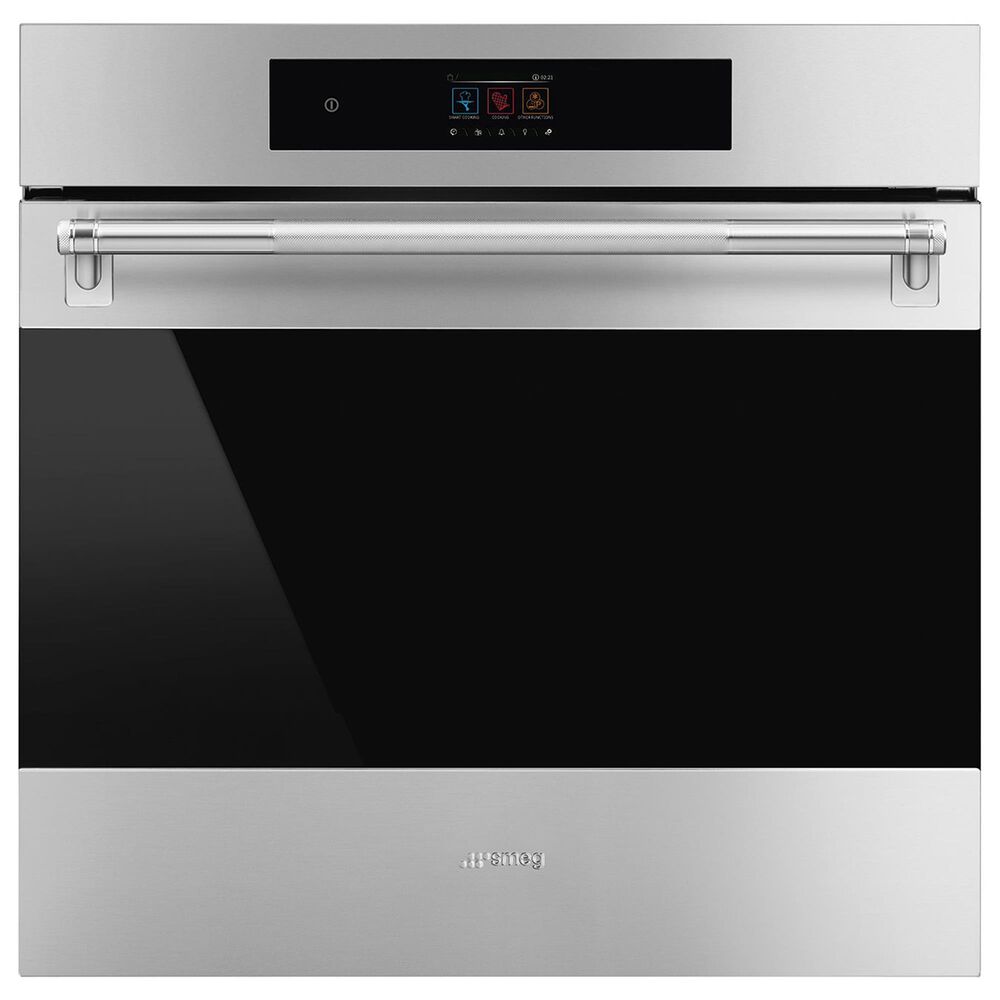SMEG Classic 24" Single Electric Wall Oven with Sabbath Stainless Steel, , large