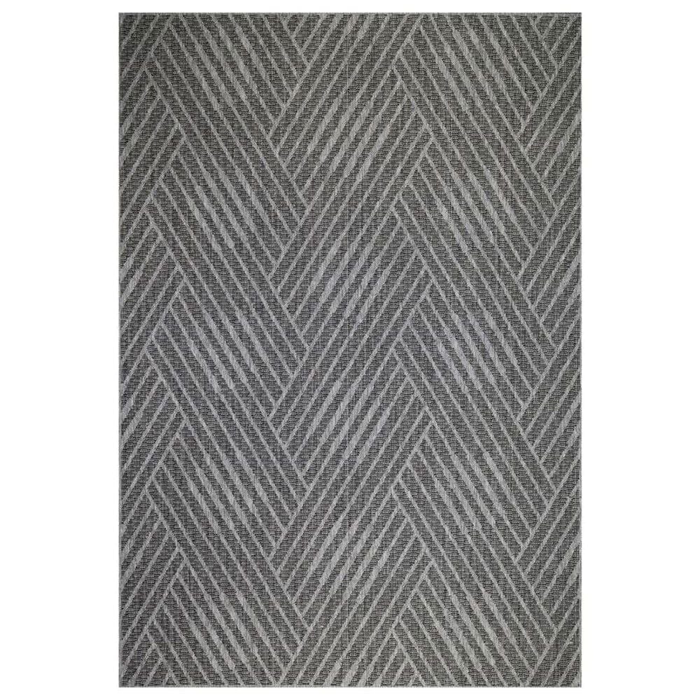 Amer Rugs Maryland 8" x 10" Fossil Gray Area Rug, , large