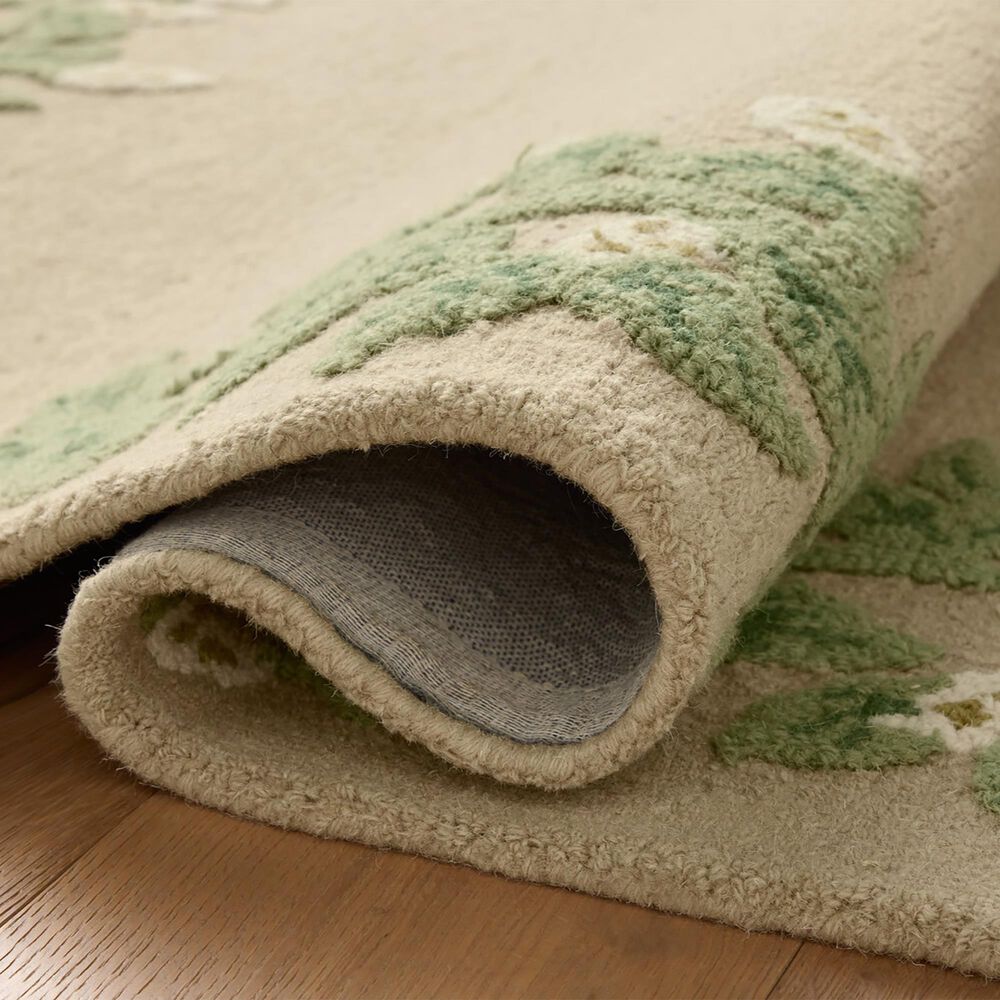 Rifle Paper Co. x Loloi Highgrove Nature Cream 2'6" x 7'6" Runner, , large