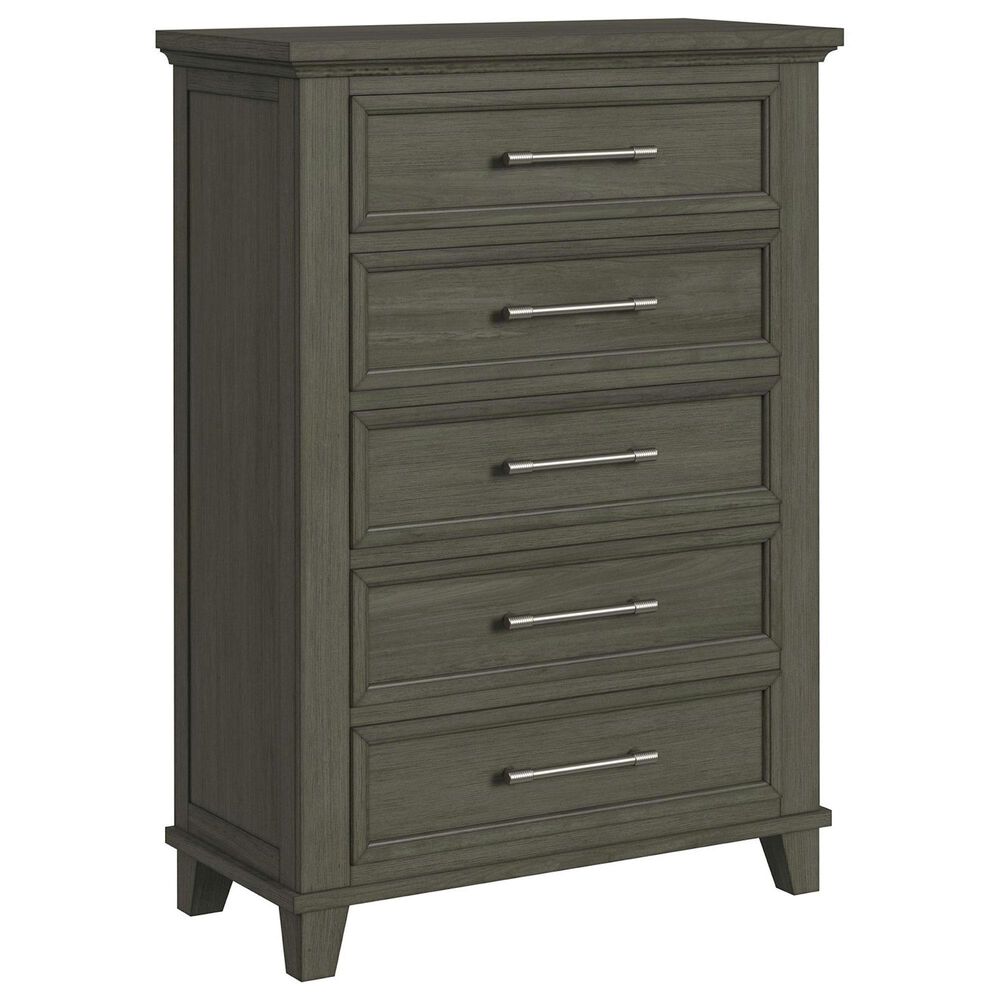 Mayberry Hill Canterbury 5-Piece Queen Storage Bedroom Set in Grey, , large