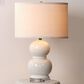 Jamie Young Sora Ceramic Table Lamp in Cream, , large