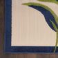 Nourison Aloha 5" Square Multicolor Indoor/Outdoor Area Rug, , large