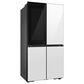 Samsung Bespoke Bespoke 22.5 Cu. Ft. 4-Door French Door Refrigerator in White Glass, , large