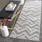 Safavieh Adirondack ADR121P 2"6" x 12" Silver and Charcoal Runner, , large