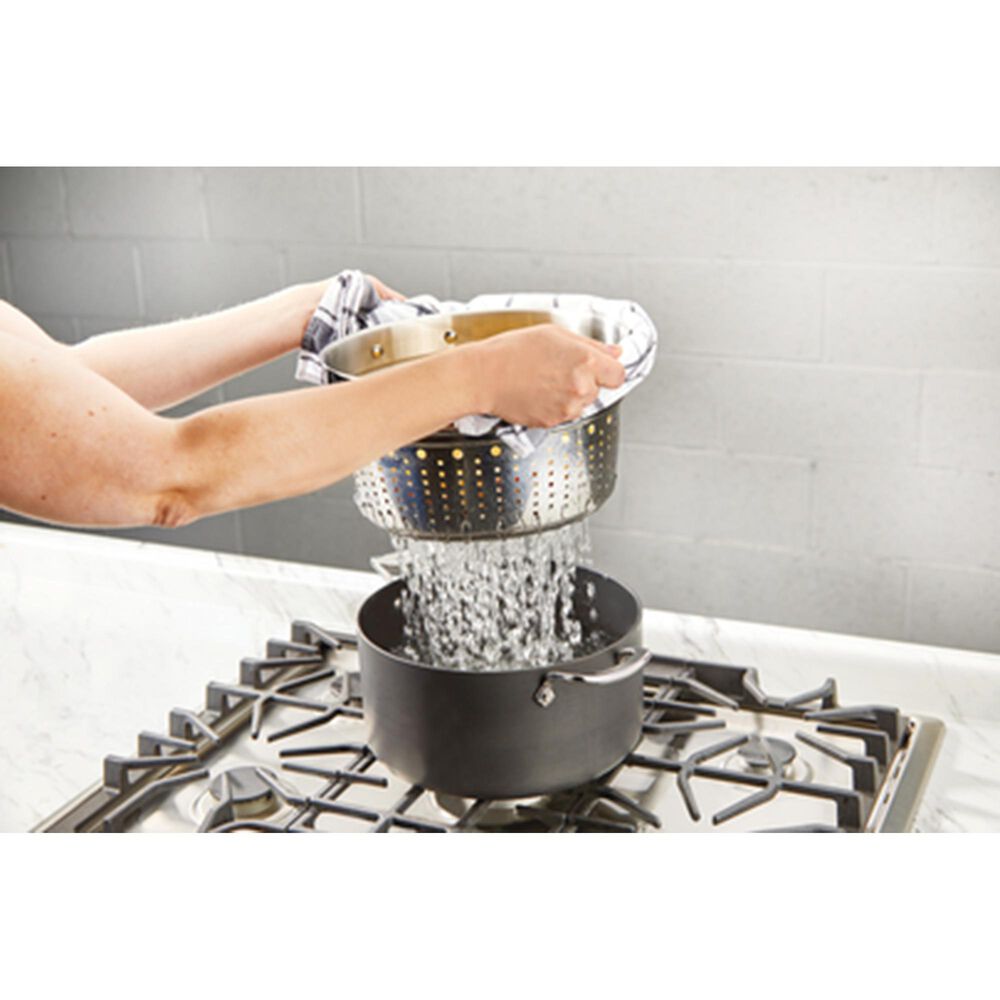 All-Clad 7 Qt Essentials Nonstick Multi-Pot in Black and Silver, , large
