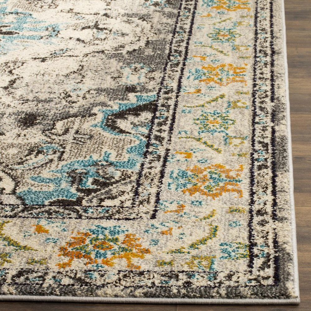 Safavieh Monaco MNC243G-1218 12&#39; x 18&#39; Grey/Light Blue Area Rug, , large