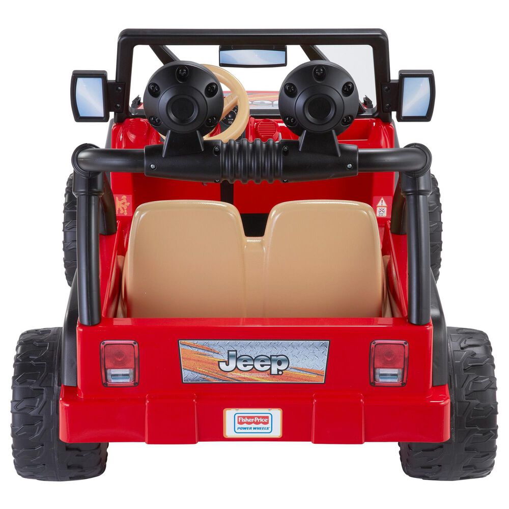 Power Wheels Jeep Wrangler in Red, , large