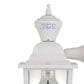 Vaxcel Bedford 5.25" 1-Light Outdoor Motion Sensor Wall Sconce in Textured White, , large