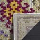 Safavieh Monaco MNC244A 4" x 5"7" Multicolor Area Rug, , large