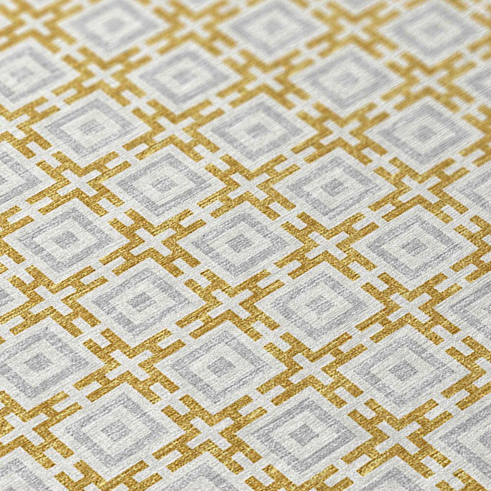 Dalyn Rug Company Marlo 1&#39;8&quot; x 2&#39;6&quot; Gold Indoor/Outdoor Area Rug, , large