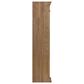 Belle Furnishings Reynolda 4-Shelf Bunching Bookcase in Brown, , large