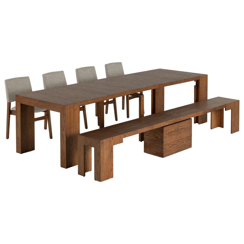 Transformer Table Dining Table in American Walnut - Table Only, , large