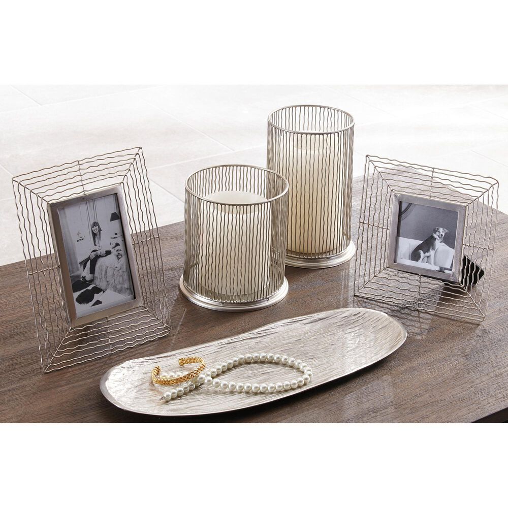 Ashley Dympna 5-Piece Accessory Set in Silver, , large