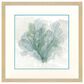 Paragon 30" Square Sea Coral II Wall Art in Blue, , large