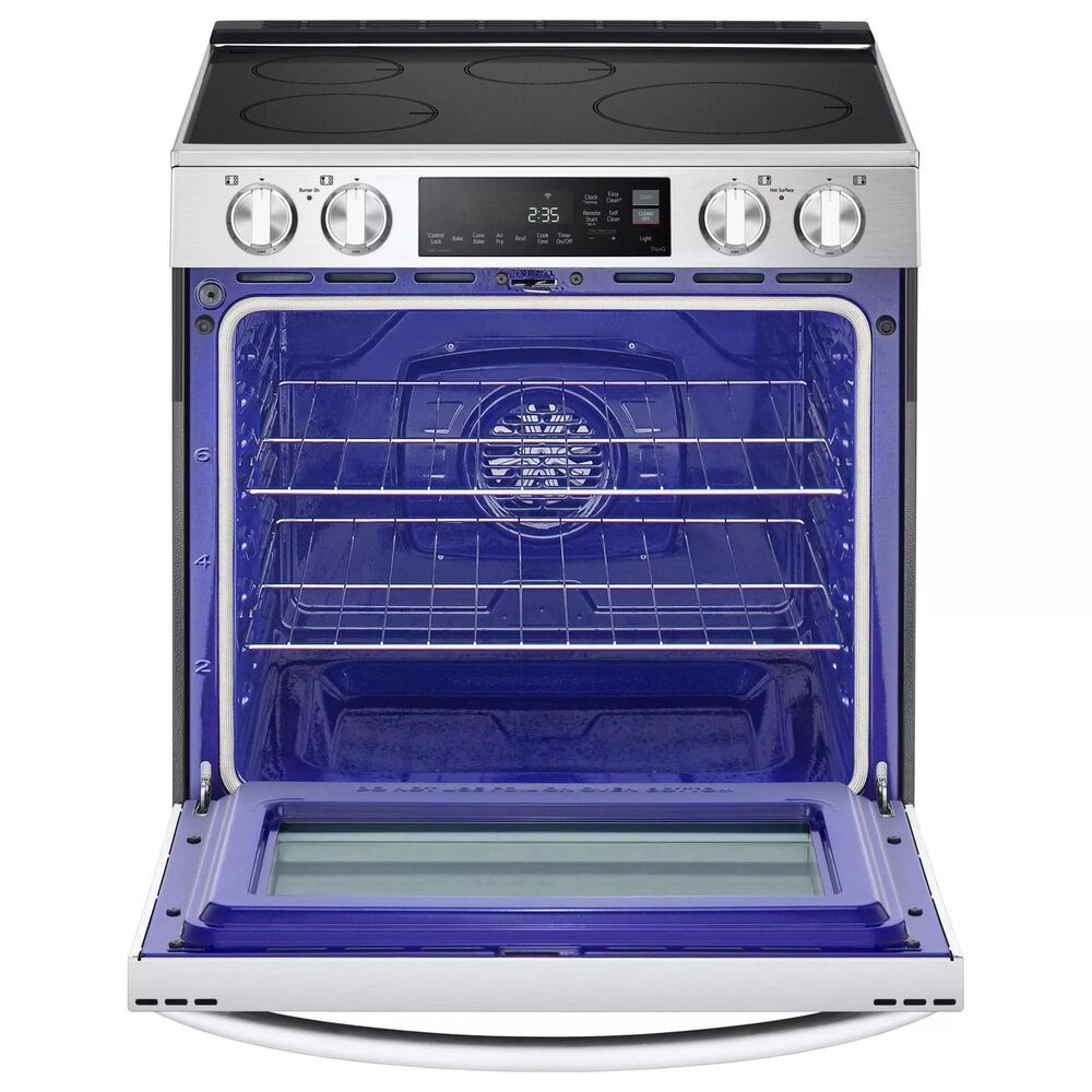 LG 6.3 Cu. Ft. Smart Induction Slide-in Range with ProBake Convection in PrintProof Stainless Steel, , large