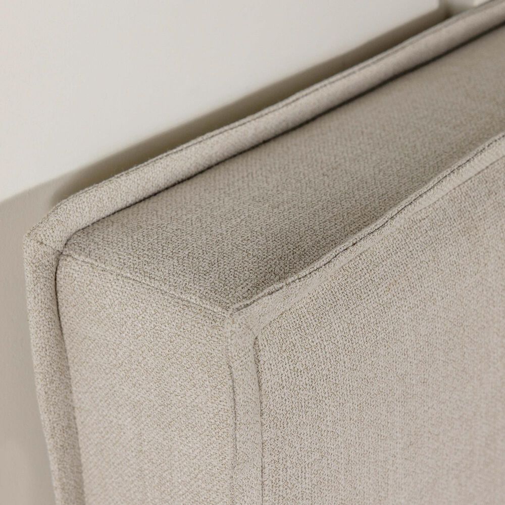 Pacific Landing Izzy Twin Upholstered Headboard in Sand, , large