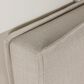 Pacific Landing Izzy Twin Upholstered Headboard in Sand, , large