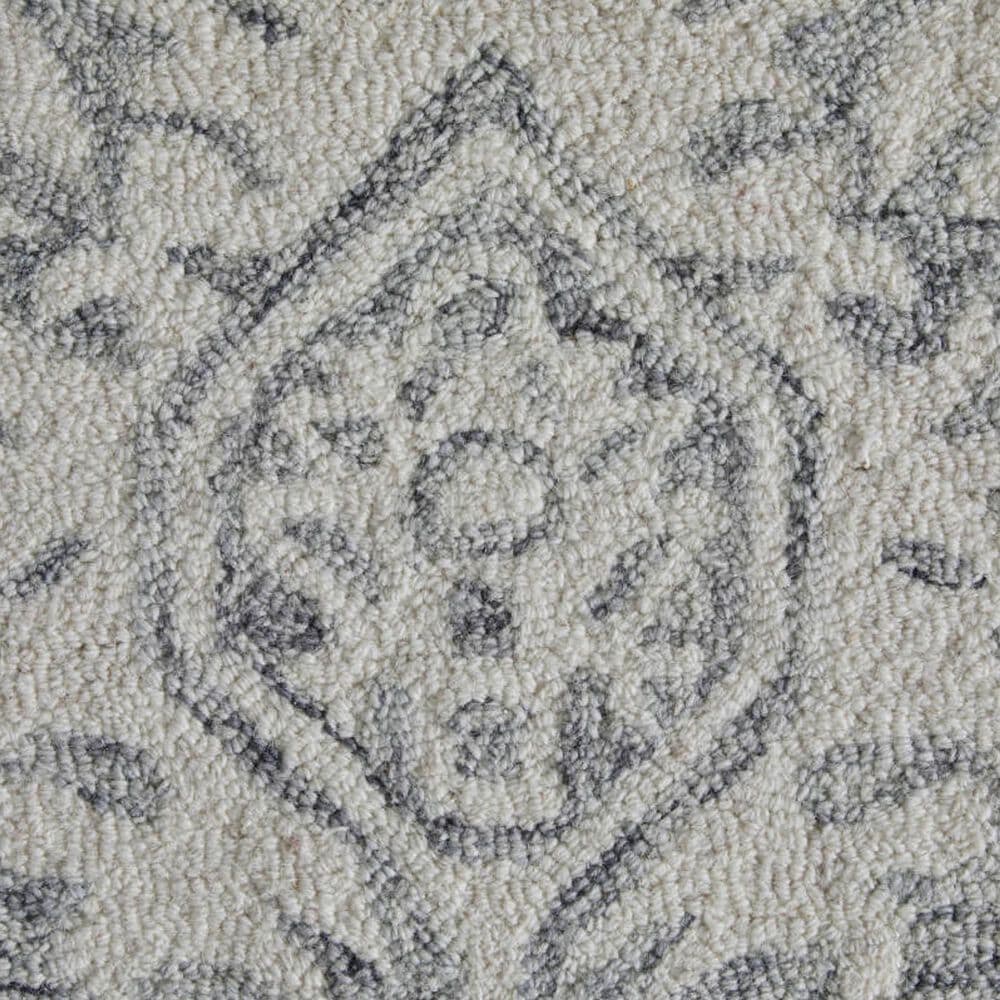 Feizy Belfort Oriental Gray 2&#39; x 3&#39; Area Rug, , large