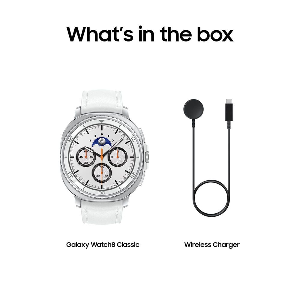 Samsung Galaxy Watch8 Classic BT in White, , large
