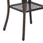 Hearth and Haven 3-Piece Patio Chat Set with Beige Cushion in Brown, , large