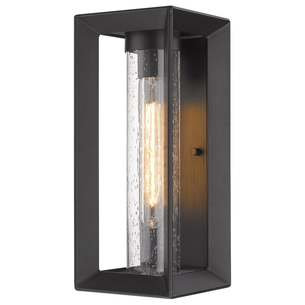 Golden Lighting Smyth Outdoor Wall Sconce in Natural Black, , large