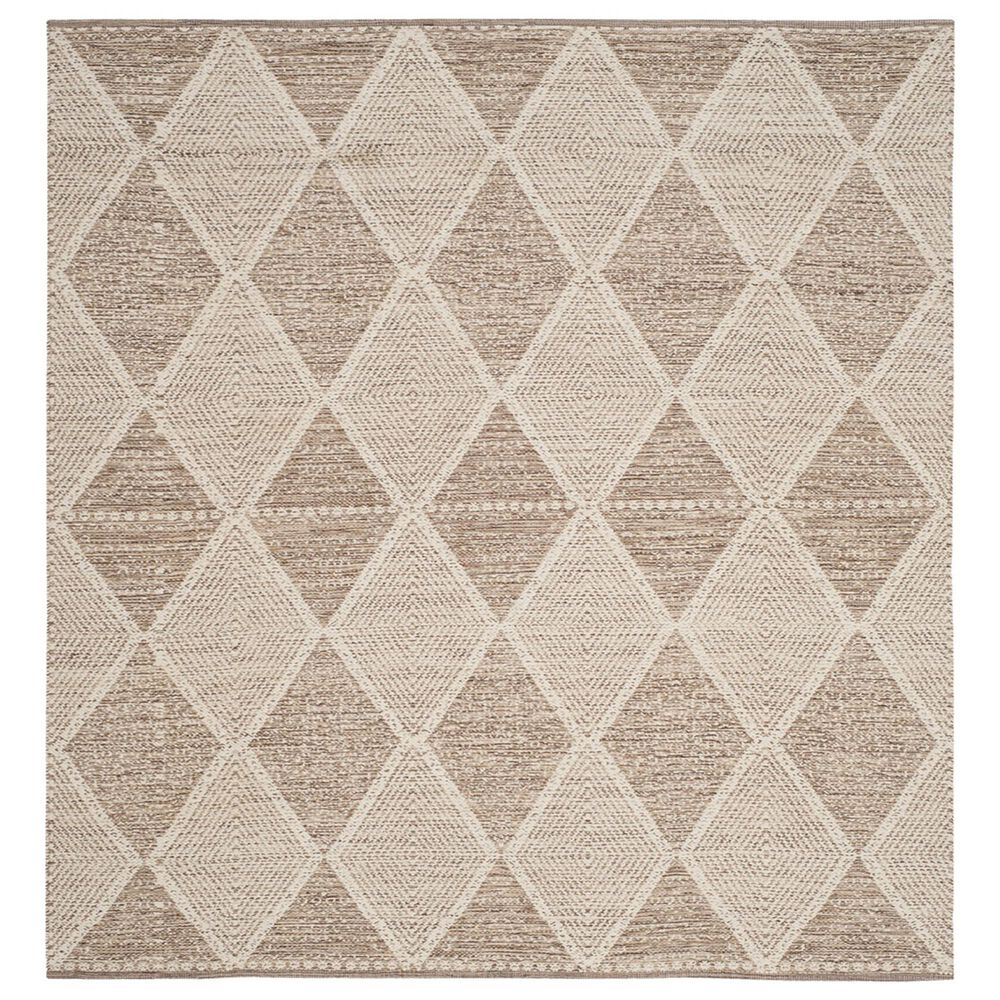 Safavieh Montauk 6' Square Beige Area Rug, , large