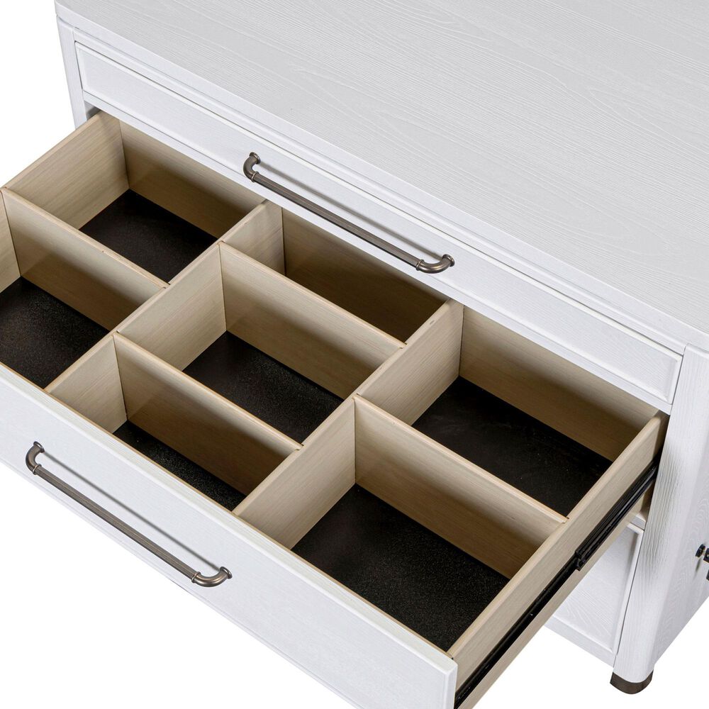 Riva Ridge Norah Workstation Combo File in White, , large