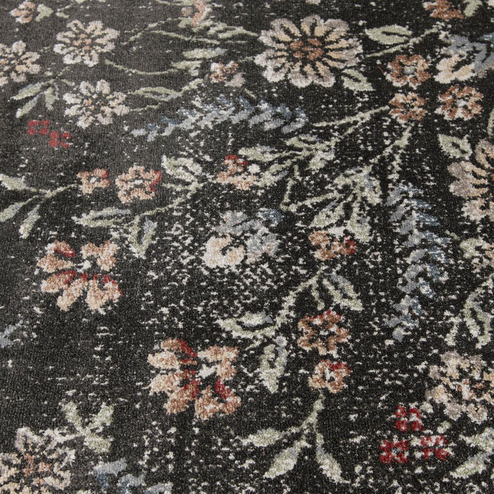 Central Oriental Heirloom Neville Abbey and Navajo White 5&#39;3&quot; x 7&#39;7&quot; Area Rug, , large