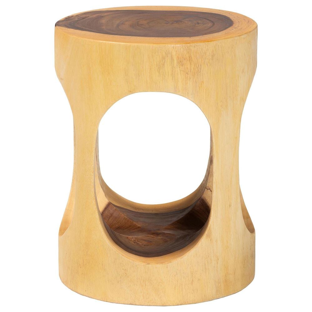 Baxton Studio Kaseko Side Table in Natural Brown, , large