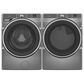 Whirlpool 5.0 Cu. Ft. Smart Front Load Washer and 7.4 Cu. Ft. Smart Electric Dryer Laundry Pair in Radiant Silver, , large