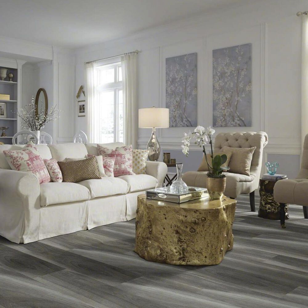 Shaw Cathedral Oak Charred 9&quot; x 59&quot; Luxury Vinyl Tile, , large