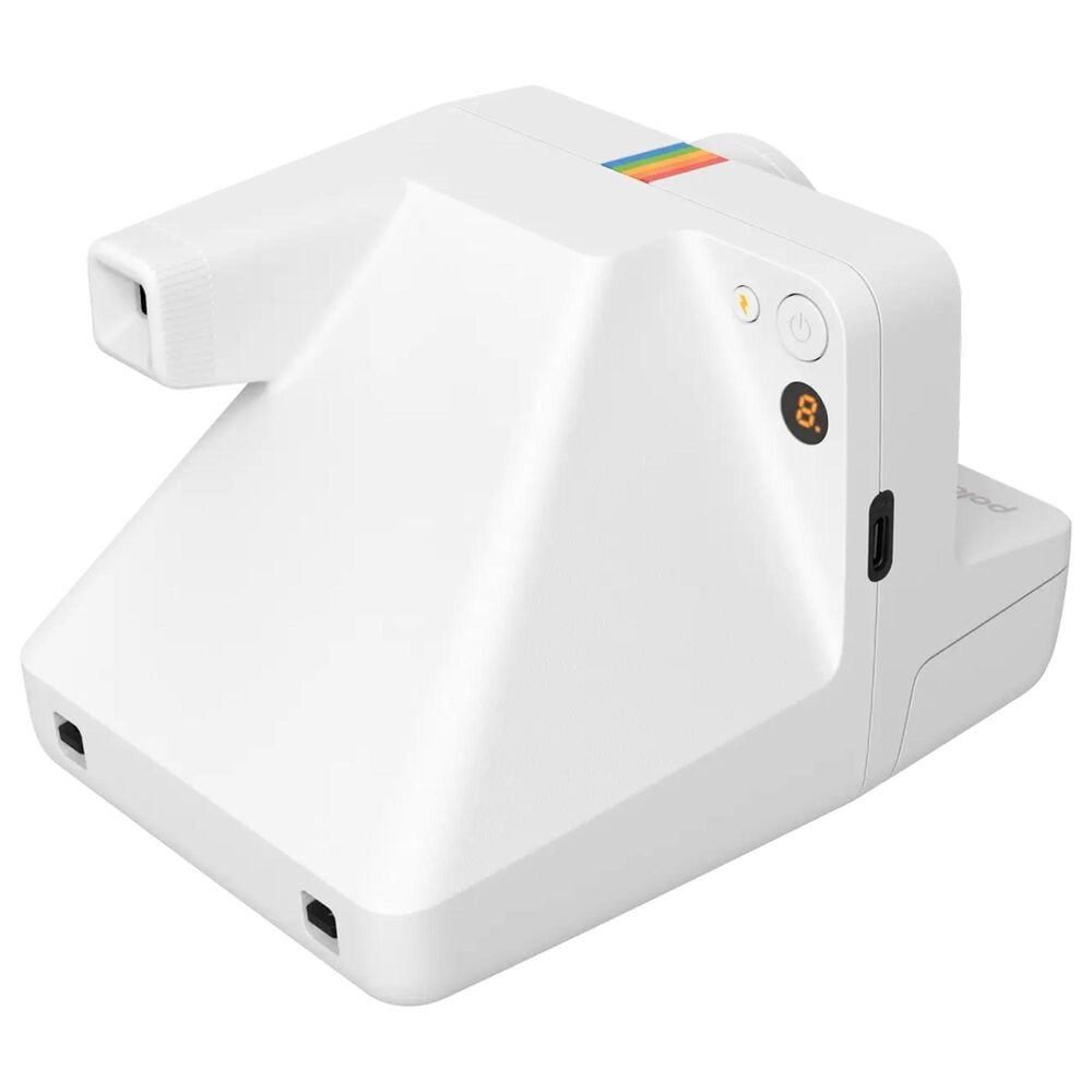 Polaroid Now+ Generation 3 Instant Camera with Color Film Bundle (8 Photos) in White, , large