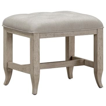 Riva Ridge Provence Vanity Button-Tufted Bench in Bisque Linen, , large