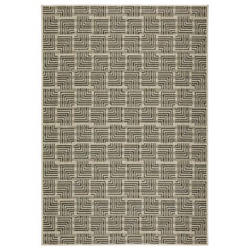 Dalyn Rug Company Bali BB10 10" x 13" Charcoal Indoor/Outdoor Area Rug, , large