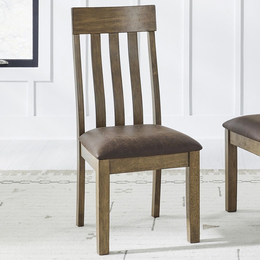Ashley Urbinforte Side Chair in Light Brown, , large