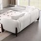 Morden Fort Cloud Boucle Stationary Sofa in White, , large