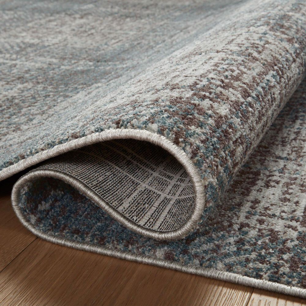 Angela Rose Ember 2&#39;3&quot; x 3&#39;10&quot; Denim and Charcoal Area Rug, , large