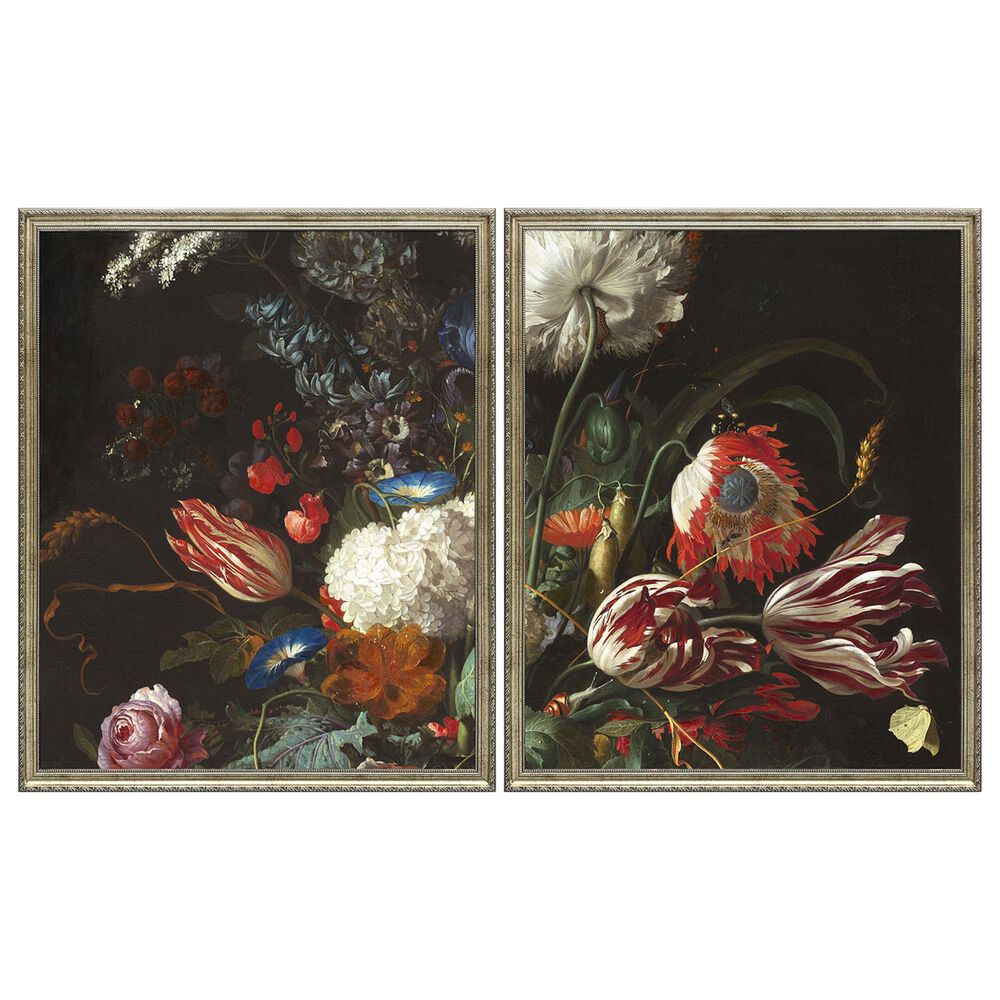 Slatehouse Gardens 36" x 44" Wall Art in Multi (Set of 2), , large
